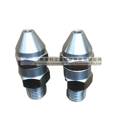 China Solid cone-shaped jet pattern with a round drop point area. Full steam cone nozzle desuperheating for sale