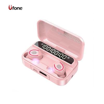 China TWS (True Wireless Stereo) Ufone In High Fidelity Stereo Wireless Earphone Tws F9 Auriculares Headphone Earbuds Sale F9-3 Tws Genuine for sale