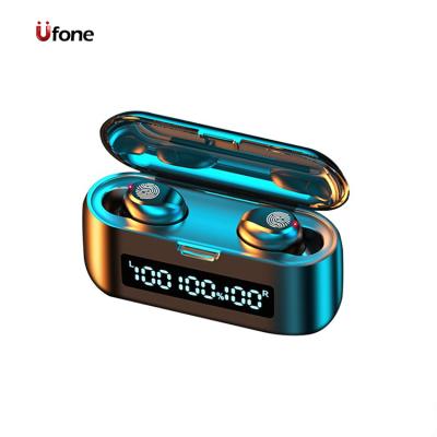 China TWS Noise Reduction Tws F9-39 Waterproof Radio 5.0 Earbuds (True Wireless Stereo) Ufone Ipx7 Led Display 2000mAh Charging Case Earphone Bluetoeth Earph for sale