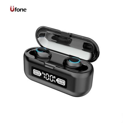 China TWS Earphone F9-43 Tws 9d Stereo Radio Headphones (True Wireless Stereo) Ufone 2000mAh Powerbank Waterproof Tws Earbuds For Sports Game for sale