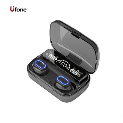 China TWS (True Wireless Stereo) Ufone M1 Tws Earbuds Music Wireless Sports Earbuds Waterproof Headset With 2000mAh Charging Case For Mobile Phone for sale