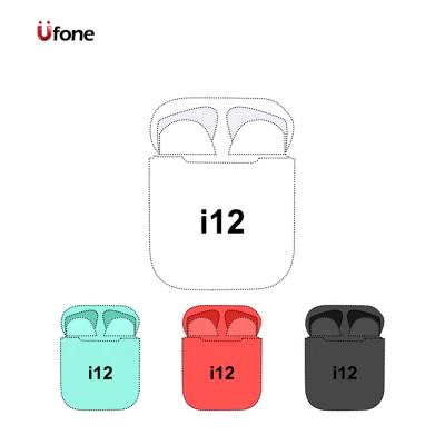 China TWS (True Wireless Stereo) Ufone Dropshipping Genuine Wireless Inpods I12 Earbuds Mini Wireless Headphones Blue Tooth Audifonos Auricularess Tws I12 for sale