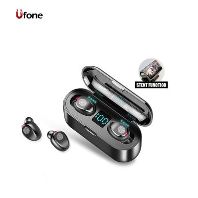 China TWS Noise Reduction Auriculares Tws Wireless Earphone Ipx7 Waterproof Earbuds Tws F9 (True Wireless Stereo) Ufone BT for sale