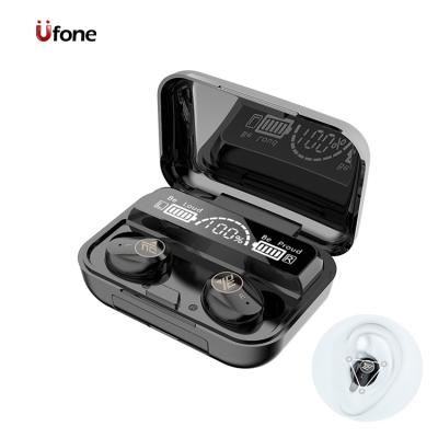 China TWS Stereo Earbuds M16 Tws 5.0 Wireless High Fidelity Earphone (True Wireless Stereo) Ufone With Led Display For Smart Phone For iPhone for sale