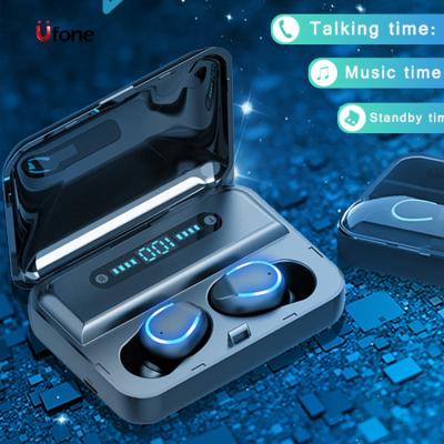 China TWS In-Ear Headphones 5.0 Display Earbuds F9-5U TWS Wireless Earphone (True Wireless Stereo) Ufone Mini For Gaming Sports For Samsung for sale