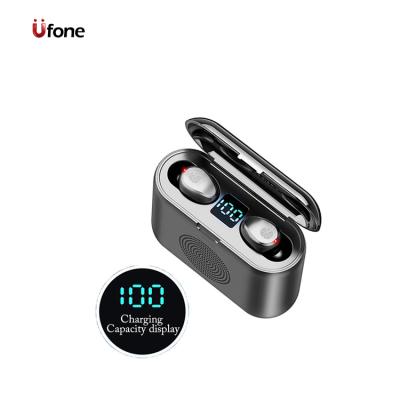 China TWS Earbuds F9-S Tws 5.0 Radio Earbuds (True Wireless Stereo) Ufone With Speaker Sports Gaming Headset Tws For Samsung for sale