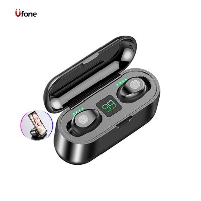 China TWS (True Wireless Stereo) Noise Reduction Ufone Waterproof Mini Tws Wireless 5.0 Earbuds Led Display Earphone Earphone TWS For Mobile Phone For Huawei for sale