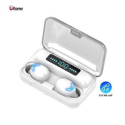 China Brand Logo Wireless Earbuds Earphones Headphones Auriculares Audifonos F9 TWS OEM TWS (True Wireless Stereo) Ufone for Huawei for sale