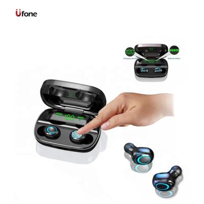 China TWS Earphone (True Wireless Stereo) Ufone New Mini Headphones Tws Wireless Earbuds With Charging Sports Headset With Led Display Earphone For Xiaomi for sale