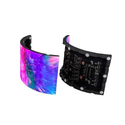 China Radian 110 Module LED Display Indoor Flexible Gray High Bending Flexible LED Display Two Years Warranty The Refresh Rate Design for sale