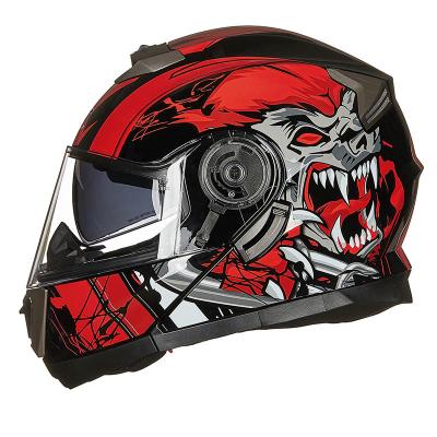 China Open Racing Helmet OEM ABS Materials Motorcycle Helmets Motorbike Helmet for sale