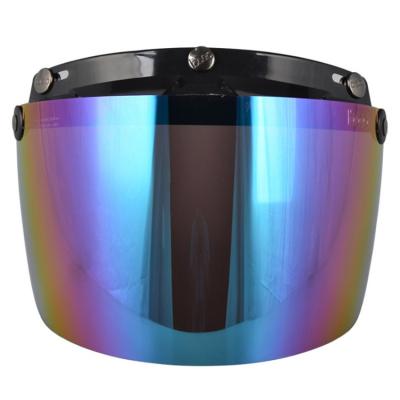 China High Quality And Durable Chinese Supplier Low Price Mens And Womens PC Helmet Windproof Lens For Bikers Motorcycle for sale