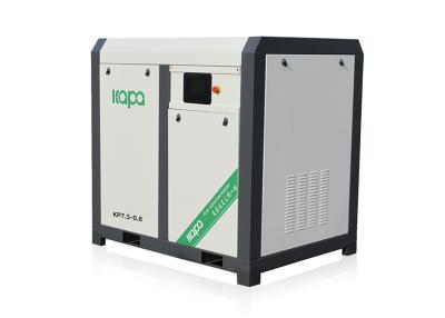 Chine 7.5kw 10hp 1,0m3/min 8bar Compresseur d'air à vis industriel silencieux sans huile sèche 1000*750*1100mm à vendre