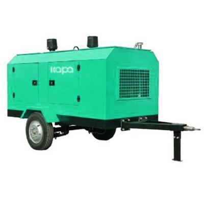 China Aanhangwagentype 550 Compressor van de de Schroeflucht van 188Psi de Draagbare Te koop