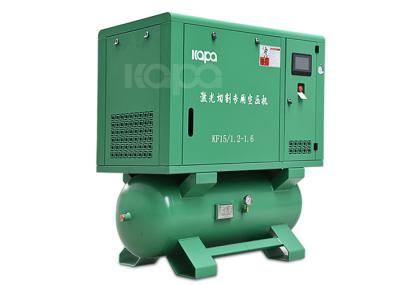 China 16 barra 15kw/20hp compresor de aire integrado del tornillo del corte del laser 4 in-1 en venta