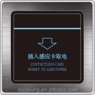 China Hot Sales Hotel Room Switch Main Board Insert Electric Power Wall Switch QL-5001 for sale