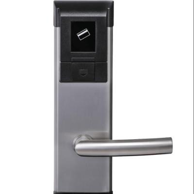 China Stainless Steel+ABS Hotel Keyless Door Lock , Hotel Card Lock With Free Management Software QL-T6 for sale