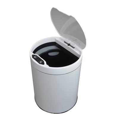 China Stainless Steel Automatic Baseus Trash Can Hotel Car Stocked Trash Can for sale