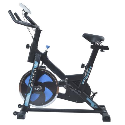 China Gym use second hand universal spinning bike with monitor, 6kg flywheel spinning bike for sale