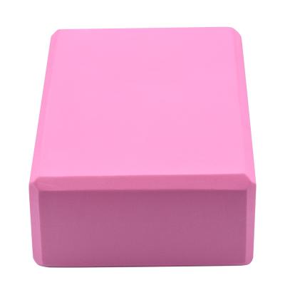 China Eco-Friendly EVA Good Price Color Size Logo Printed High Density Custom Yoga Block,Wholesale Recycled Foam Yoga Block Brick for sale