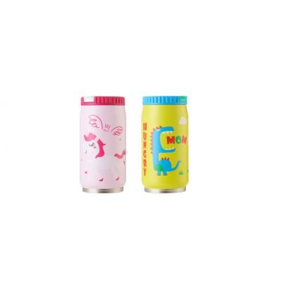 China PORTABLE Empty Sublimation Tumbler Bottle Newest Kids 280ml Clear Mug Drink Insulated Water Bottles Stainless Steel Sports for sale