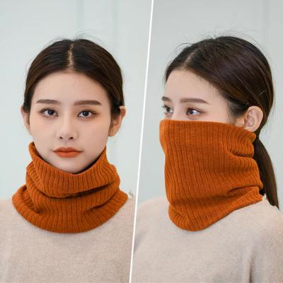 China Winter Acrylic Unisex Neck Warmer Fashion Scarf Insulated Neck Thermal Soft Cuff Loop Windproof Snood For Jogging for sale