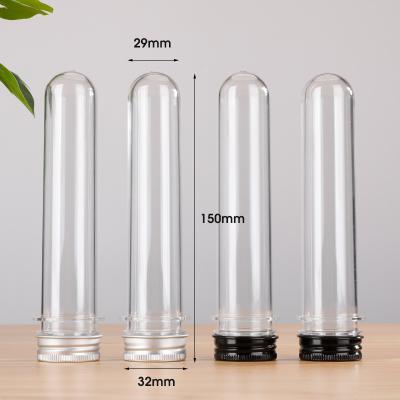 China Packaging Plastic 70ml Test Tube With Screw Cap Aluminum Container Tube For Data Line for sale