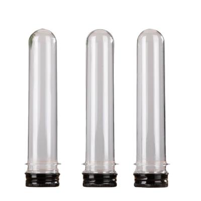 China Packaging Plastic 70ml Test Tube With Screw Cap Aluminum Container Tube For Data Line for sale