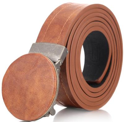 China High Quality Hot Sale Two-Layer Cowhide Leisure Men's Genuine Leather Alloy Buckle Belts for sale