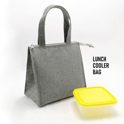 China Light Weight Custom Thermal Lunch Small Logo Insulated Cooler Bag For Food for sale