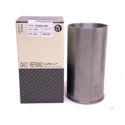 China DL08 cylinder liner engine For Doosan Diesel Engine Cylinder Liner 65.01201-0074 for sale