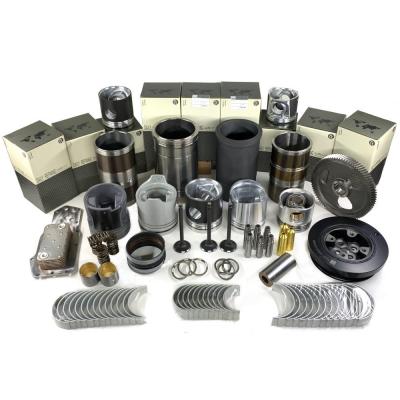 China S6D114 S6D125 S6D140 Rebuild Overhaul Kits For Komatsu Engine Spare Parts for sale