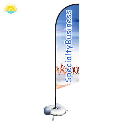 China Custom Polyester Business Flags - Advertise With Feather Flags Custom Angled Flag Banners By Signs for sale