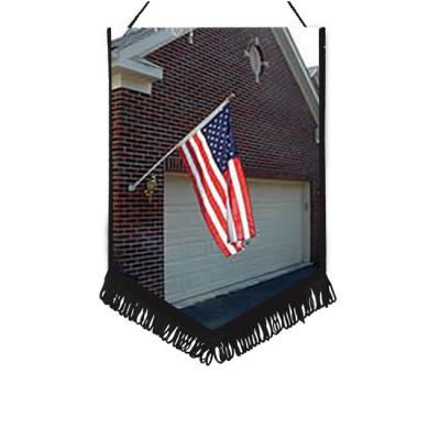 China PENNANT USA national pennant flag for football, soccer, basketball and all kind of sports for sale