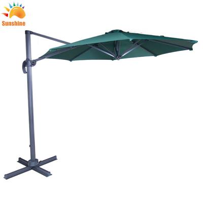 China 3*3m Outdoor Furniture Leisure Rome Umbrella Rome Garden Rain Aluminum Top Square Outdoor Beach Umbrella Double for sale