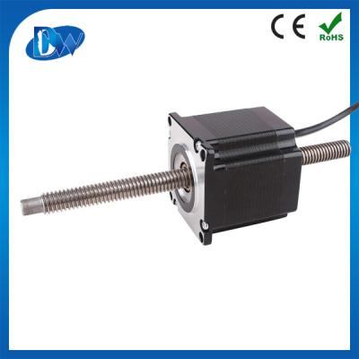 China Nema 23 Linear Worm Gear Stepper Motor Tr10*4 Screw Motor 57*41mm for sale