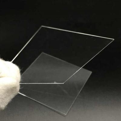 China Ultra clear Aluminosilicate glass sheet for LCD Tempered Silk Screen Printing Glass for sale