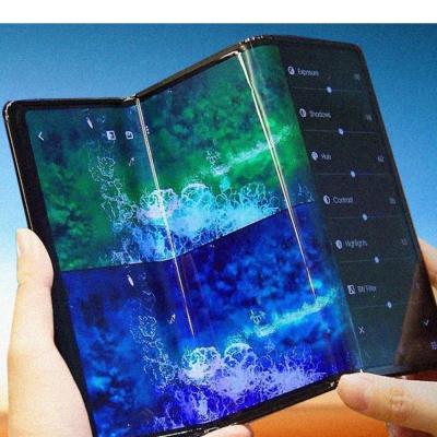 China UTG Ultra Thin Flexible Glass For Foldable Electronic Screen for sale