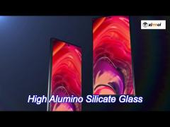 impact resistant high alumino silicate glass for smartphones display cover