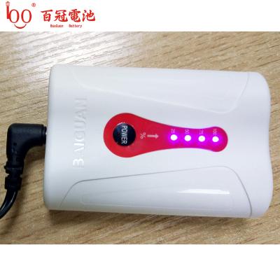 China 3.7V 4400/5200/6000mAh Rubber Portable Technology Wheel Cover Electric Heating Steering Battery for sale