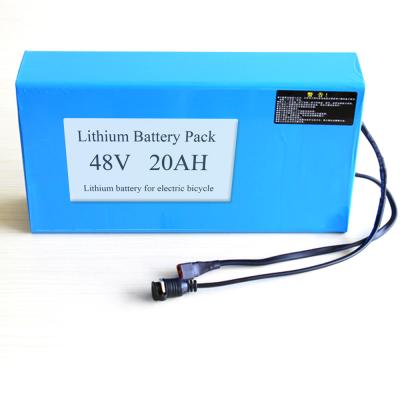 China Ebike Wholesale Customized 1000W 48V 20Ah 21700 Small Lightweight Li-ion Electric Bicycle Battery Pack for sale