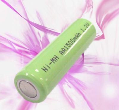 China Toys nimh AA 1500mah rechargeable battery 1.2v button top or flat surface for sale