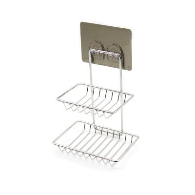 China New Wall Mounted Organizer Hyderon Broom Hanger Tool Rack Classic/Postmodern Hot Adhesive Storage Holder for Kitchen for sale