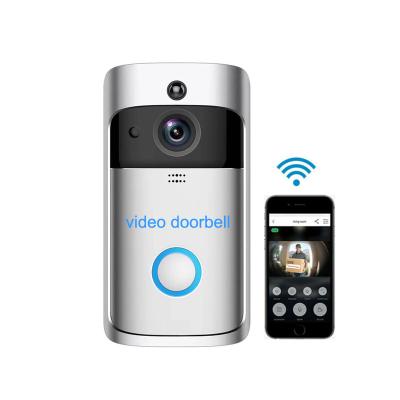 China Ring Doorbell 720P HD Smart Home Visual Waterproof Camera Radio WiFi Door Phone Intercom Camera for sale