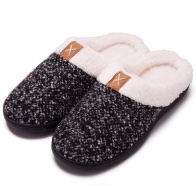 China Wholesale Fashion Trendy Furry High Quality Unisex Fleece Slippers Plush Winter Home Slippers for sale