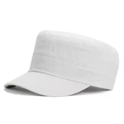 China JOINT Twill Adjustable Classic Baseball Cap Flat Surface Military Hat 22-23.6 In Cadet Hat for sale