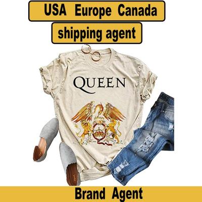 China 300days shenzhen china brand clothes bag shoes shipping agent goods free sensitive liquid to usa freight forwarder for sale