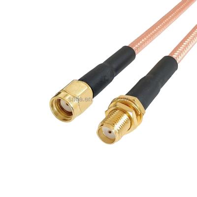 China RF RP-SMA MALE to SMA cable RG316 L=150mm FEMALE OR any other length for sale