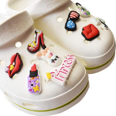 China Clog Charm Wholesale Soft Nurse Custom Children's Shoes Decoration Accessories PVC Charms for sale