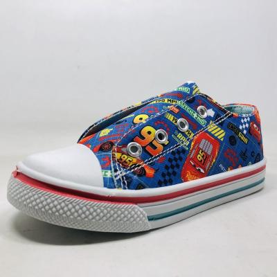 China Custom Wholesale High Quality Children's Casual Shoes Cartoon Lightweight - Themed Canvas Shoes for sale